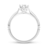 Enchanted Disney Majestic Princess 0.45 CT. Diamond Solitaire Engagement Ring in 14K White Gold (I/I1)