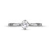 Thumbnail Image 3 of Enchanted Disney Majestic Princess 0.45 CT. Diamond Solitaire Engagement Ring in 14K White Gold (I/I1)