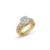 Thumbnail Image 2 of Perfect Fit 0.75 CT. T.W. Certified Lab-Created Diamond Frame Ornate Bridal Set in 14K Gold (F/SI2)