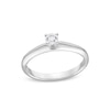 Thumbnail Image 0 of 0.20 CT. Diamond Solitaire Engagement Ring in 14K White Gold (J/I2)