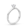 0.20 CT. Princess-Cut Diamond Solitaire Engagement Ring in 14K White Gold (J/I2)