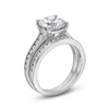 3.50 CT. T.W. Certified Lab-Created Diamond Channel-Set Bridal Set in 14K White Gold (F/VS2)