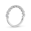 Thumbnail Image 2 of 0.60 CT. T.W. Canadian Certified Diamond Zig-Zag Anniversary Band in 14K White Gold (I/I2)