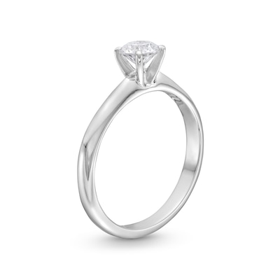 CT. Certified Diamond Solitaire Engagement Ring in 14K Gold (J/I2