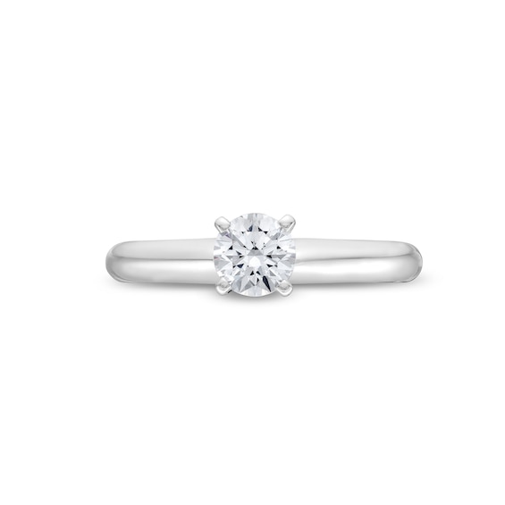 CT. Certified Diamond Solitaire Engagement Ring in 14K Gold (J/I2