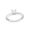 Thumbnail Image 0 of 0.50 CT. Princess-Cut Canadian Certified Diamond Solitaire Engagement Ring in 14K White Gold (J/I2)