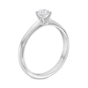 Thumbnail Image 2 of 0.30 CT. Certified Diamond Solitaire Engagement Ring in 14K White Gold (J/I2)