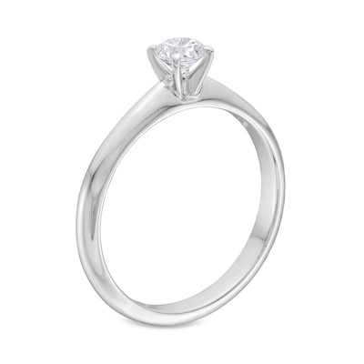 0.30 CT. Certified Diamond Solitaire Engagement Ring in 14K Gold (J/I2