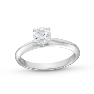 0.70 CT. Canadian Certified Diamond Solitaire Engagement Ring in 14K Gold (J/I2