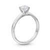 Thumbnail Image 2 of 0.70 CT. Canadian Certified Diamond Solitaire Engagement Ring in 14K White Gold (J/I2)