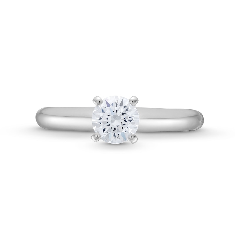 0.70 CT. Canadian Certified Diamond Solitaire Engagement Ring in 14K Gold (J/I2)|Peoples Jewellers