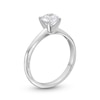 Thumbnail Image 2 of 1.00 CT. Certified Diamond Solitaire Engagement Ring in 14K White Gold (J/I2)