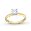 Thumbnail Image 0 of 0.70 CT. Canadian Certified Diamond Solitaire Engagement Ring in 14K Gold (J/I2)