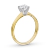 Thumbnail Image 2 of 0.70 CT. Canadian Certified Diamond Solitaire Engagement Ring in 14K Gold (J/I2)