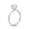 Thumbnail Image 3 of 1.00 CT. Princess-Cut Certified Diamond Solitaire Engagement Ring in 14K White Gold (J/I2)