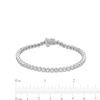 Thumbnail Image 3 of 0.50 CT. T.W. Certified Lab-Created Diamond Bubbles Tennis Bracelet in Sterling Silver (I/SI2)