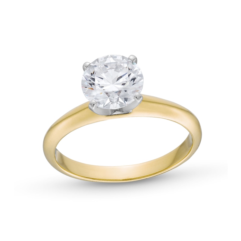 1.50 CT. Canadian Certified Diamond Solitaire Engagement Ring in 14K Gold (J/I2)