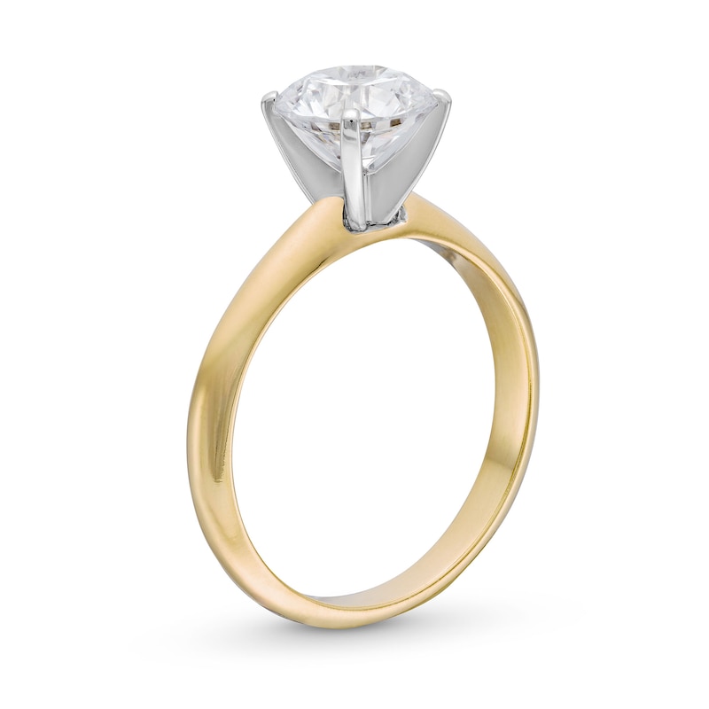 1.50 CT. Canadian Certified Diamond Solitaire Engagement Ring in 14K Gold (J/I2)