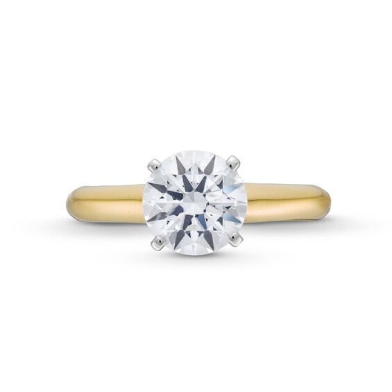 CT. Canadian Certified Diamond Solitaire Engagement Ring in 14K Gold (J/I2