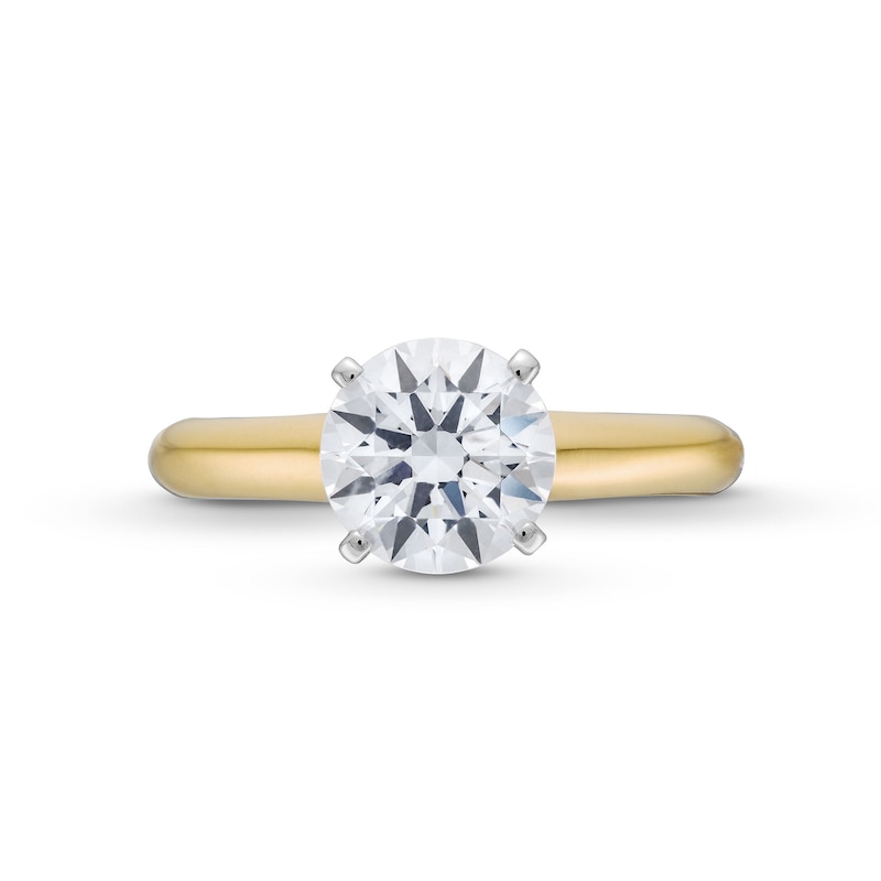 1.50 CT. Canadian Certified Diamond Solitaire Engagement Ring in 14K Gold (J/I2)