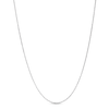 Thumbnail Image 0 of 0.9mm Diamond-Cut Cable Chain Necklace in Solid Platinum - 18”
