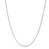 Thumbnail Image 0 of 0.9mm Diamond-Cut Wheat Chain Necklace in Solid Platinum - 20”