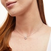 Thumbnail Image 1 of Unstoppable Love™ 0.60 CT. T.W. Certified Lab-Created Diamond Heart Necklace in 14K White Gold (F/SI2)