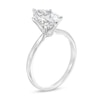 Thumbnail Image 2 of 1.50 CT. Pear-Shaped Certified Lab-Created Diamond Solitaire Engagement Ring in 14K White Gold (F/VS2)