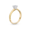 Thumbnail Image 2 of 0.50 CT. Certified Diamond Solitaire Engagement Ring in 14K Gold (J/I2)