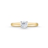 Thumbnail Image 3 of 0.50 CT. Certified Diamond Solitaire Engagement Ring in 14K Gold (J/I2)