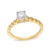 0.50 CT. T.W. Diamond Cascading Shank Engagement Ring in 14K Gold