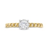 0.50 CT. T.W. Diamond Cascading Shank Engagement Ring in 14K Gold