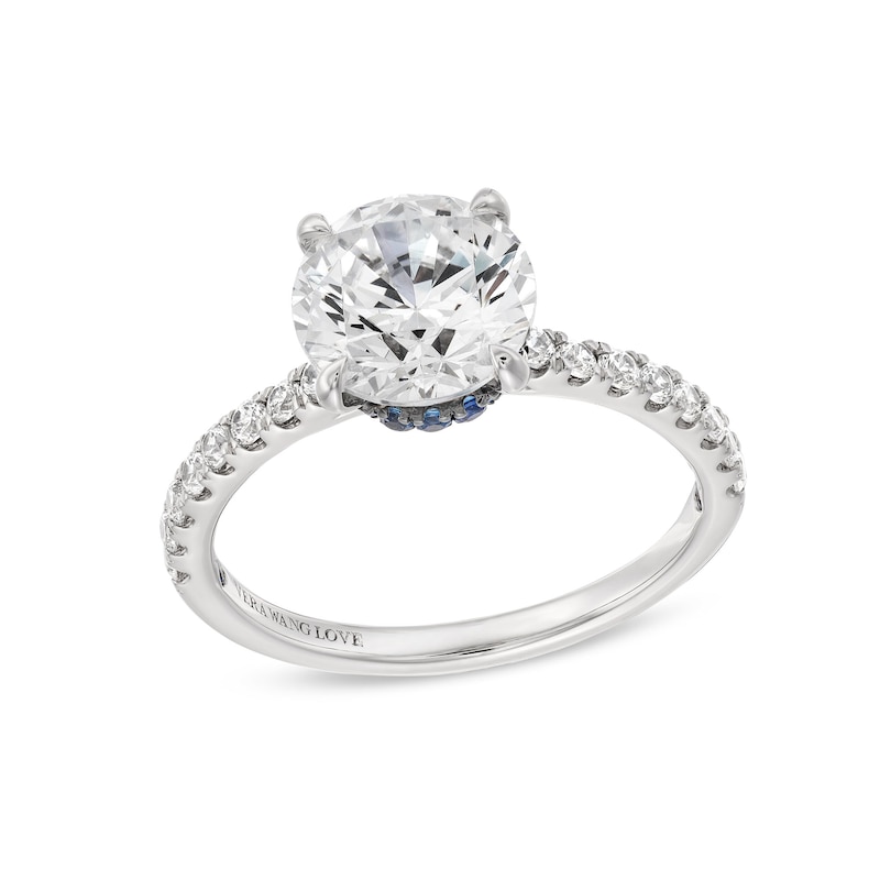 TRUE Lab-Created Diamonds by Vera Wang Love 2.23 CT. T.W. Engagement Ring in 14K White Gold (F/VS2)|Peoples Jewellers