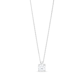 CT. Certified Lab-Created Diamond Solitaire Pendant in Sterling Silver (I/SI2