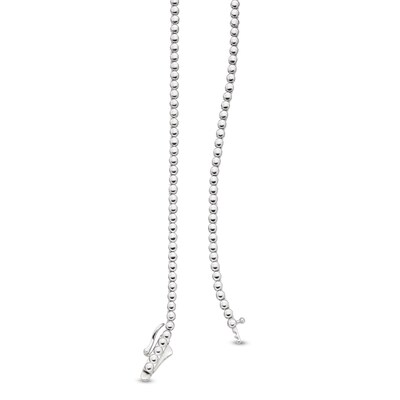 1.00 CT. T.W. Certified Lab-Created Diamond Necklace in Sterling Silver (I/SI2)