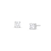 Thumbnail Image 0 of 0.50 CT. T.W. Certified Lab-Created Diamond Solitaire Stud Earrings in Sterling Silver (I/SI2)