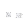 Thumbnail Image 0 of 1.50 CT. T.W. Certified Lab-Created Diamond Solitaire Stud Earrings in Sterling Silver (I/SI2)
