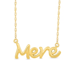 &quot;Mere&quot; Necklace in 10K Gold