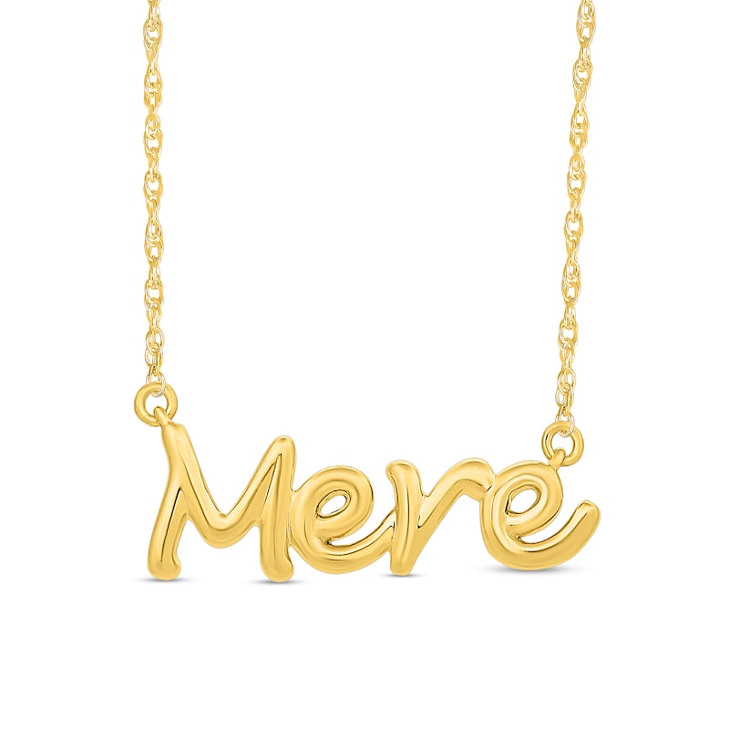 "Mere" Necklace in 10K Gold|Peoples Jewellers