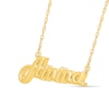 "Amma" Necklace in 10K Gold