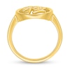 Thumbnail Image 1 of Chinese "Strong" Open Circle Ring in 10K Gold