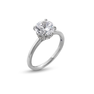 TRUE Lab-Created Diamonds by Vera Wang Love 2.05 CT. T.W. Solitaire Engagement Ring in 14K White Gold (F/VS2)