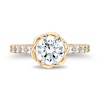 Thumbnail Image 3 of Enchanted Star Belle 2.50 CT. T.W. Certified Lab-Created Diamond Rose Engagement Ring in 14K Gold (F/VS2)