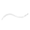 Thumbnail Image 1 of 8.7mm Oval Link Chain Bracelet in Hollow Sterling Silver - 9"