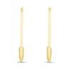 Thumbnail Image 1 of Safety Pin Drop Earrings in 14K Gold