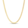 3.5mm Bismark Chain Necklace in Hollow 14K Gold