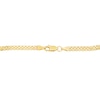 Thumbnail Image 3 of 3.5mm Bismark Chain Necklace in Hollow 14K Gold - 18&quot;