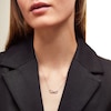 Thumbnail Image 1 of Vera Wang Love Collection Bow Necklace in Sterling Silver