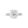 Thumbnail Image 3 of 4.00 CT. Certified Lab-Created Diamond Solitaire Engagement Ring in 14K White Gold (F/VS2)