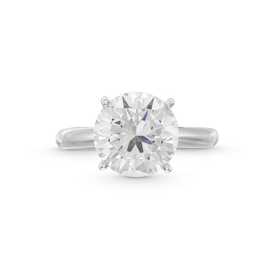 4.00 CT. Certified Lab-Created Diamond Solitaire Engagement Ring in 14K White Gold (F/VS2)